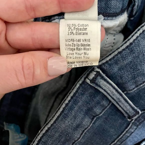 Mumu Blue Jeans Size 24 High Rise - Picture 7 of 7